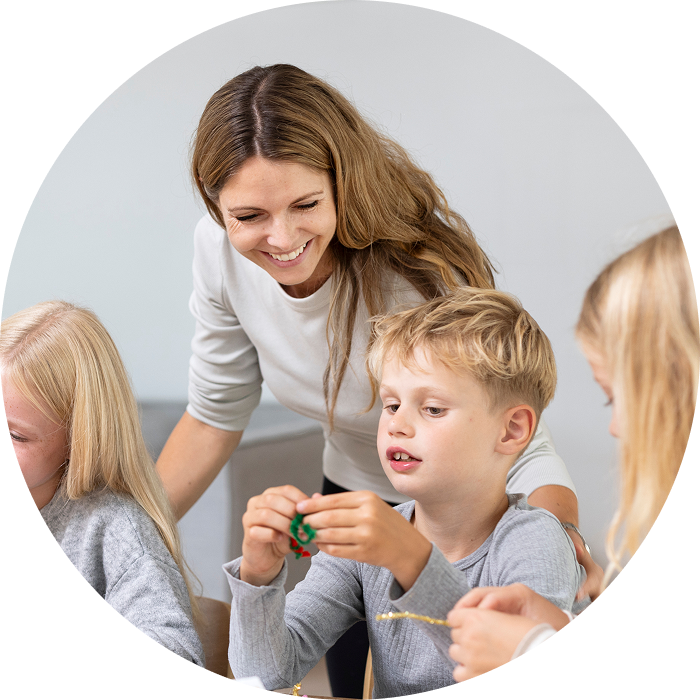 Ama essere creativo con la famiglia.