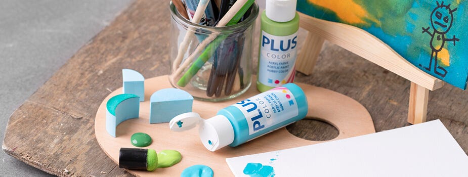 Colori e accessori per la pittura