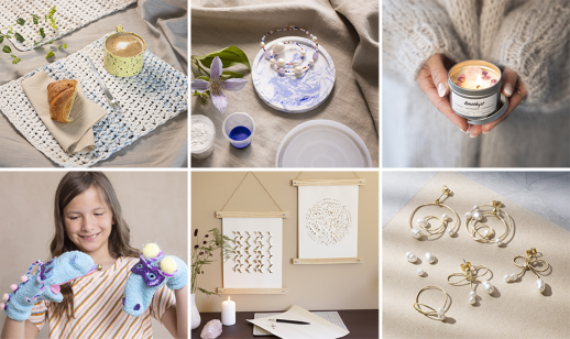 Immagine collage con immagini ispiratrici delle nostre nuove tendenze