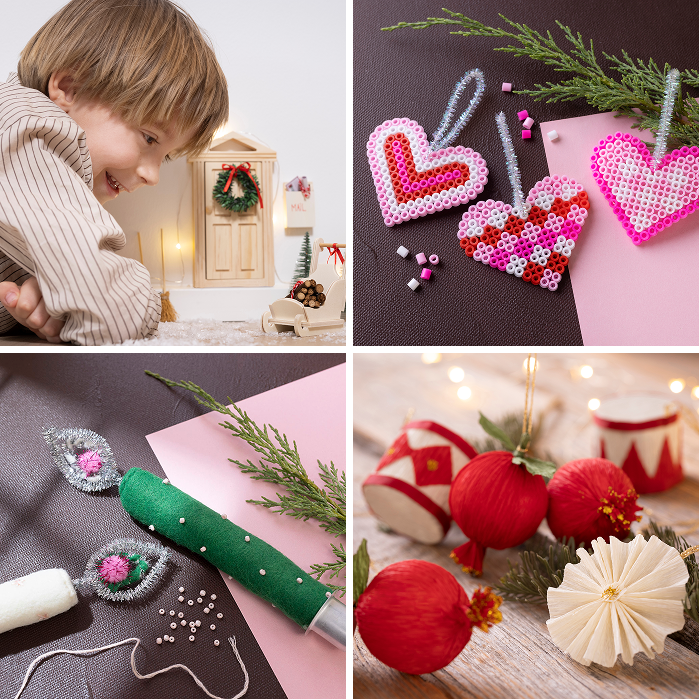 Foto collage: universo natalizio