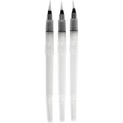 Pennelli ad Acqua, misura S+M+L, 10 ml, 3 pz/ 1 conf.
