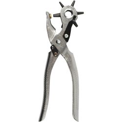 Pinza perforatrice girevole