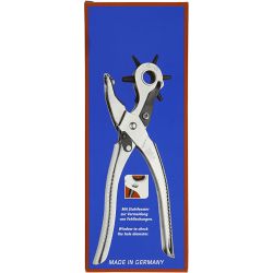 Pinza perforatrice girevole