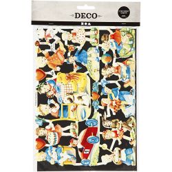 Figure fustellate vintage