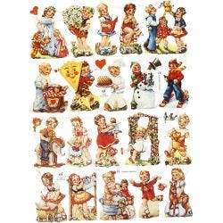 Figure fustellate vintage