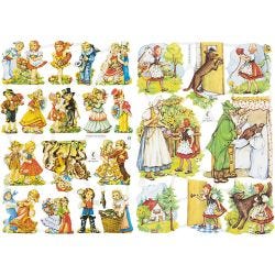 Figure fustellate vintage