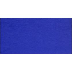 Carta Crespa, foglio 50x250 cm, blu, 10 rot./ 1 conf.