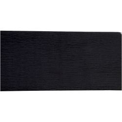Carta Crespa, foglio 50x250 cm, nero, 10 rot./ 1 conf.