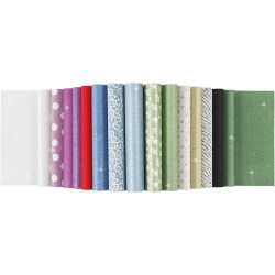 Blocchi carta glitter