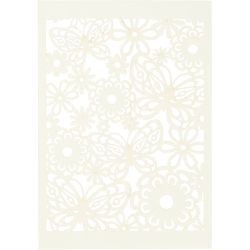 Cartoncino con motivo a pizzo