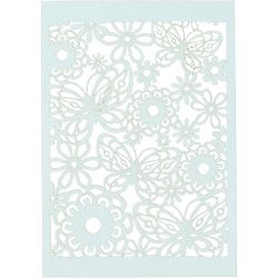 Cartoncino con motivo a pizzo