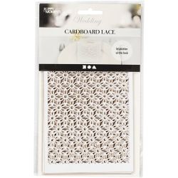 Cartoncino con motivo a pizzo