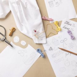 Carta idrosolubile da ricamo