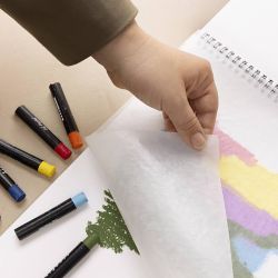 Blocco per pastelli a olio