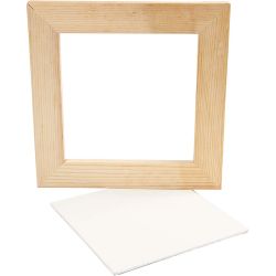 Cornice pannello telato