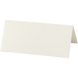 Segnaposto da tavolo, misura 9x4 cm, 220 g, avorio, 20 pz/ 1 conf.