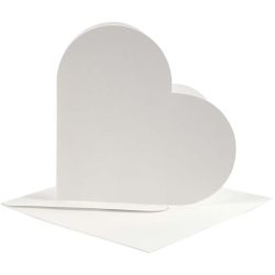 Cartoncini a forma di cuore