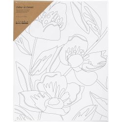 Tela da pittura con stampa