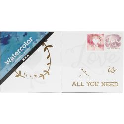 Tele con motivi dorati 