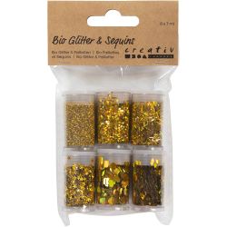 Glitter e paillettes biodegradabili