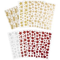 Stickers glitter