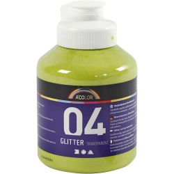 Colori acrilici glitterati