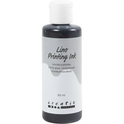 Inchiostro per Stampa a Blocchi, nero, 85 ml/ 1 bott.