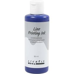 Inchiostro per Stampa a Blocchi, blu, 85 ml/ 1 bott.