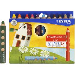 Matite Colorate Groove Triple1