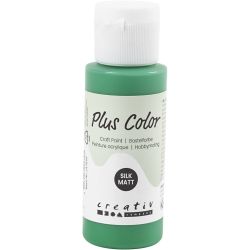 Plus Color Craft Paint, verde brillante, 60 ml/ 1 bott.