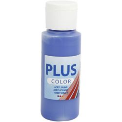 Plus Color Craft Paint, ultra marine, 60 ml/ 1 bott.