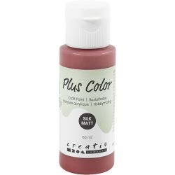 Plus Color Craft Paint, rosso antico, 60 ml/ 1 bott.