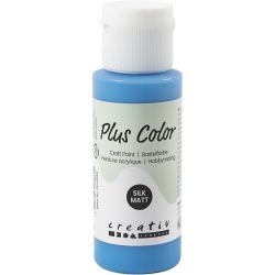 Plus Color Craft Paint, blu primario, 60 ml/ 1 bott.
