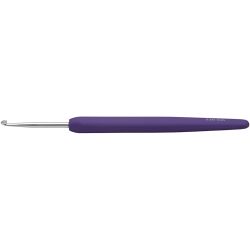Uncinetto, dim. 3, L: 13,3 cm, misura 3 mm, viola, 1 pz