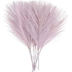 Piume artificiali, L: 15 cm, L: 8 cm, viola, 10 pz/ 1 conf.