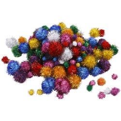 Pom-pom glitter