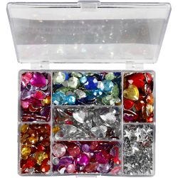 Strass in scatola da esposizione