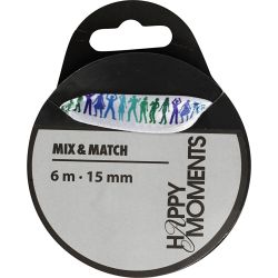 Nastro satinato con stampa