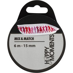 Nastro satinato con stampa