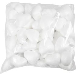 Cuori di polistirolo