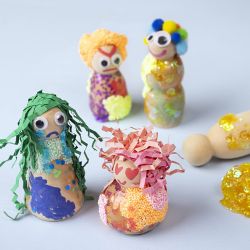 Corpo della figura in legno