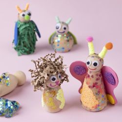 Corpo della figura in legno