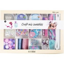 Kit Fai da te misto, Dolciumi, colori pastello, 1 conf.