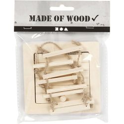 Porta di accesso mansarda e scala di corda