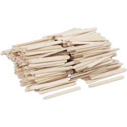 Bastoncini da ghiacciolo, 5,5 cm, 6 mm, natural, 400pz/ 1 conf.