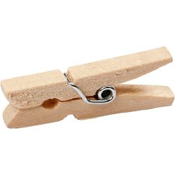 Mollette in legno