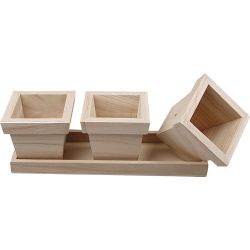 Set vasi da fiori