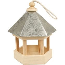 Gazebo con tetto in zinco