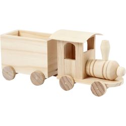 Trenino con carrozza