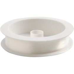 Corda di nylon, spess. 0,25 mm, Resistenza alla trazione: 7,5 kg, 100m/ 1 rot.